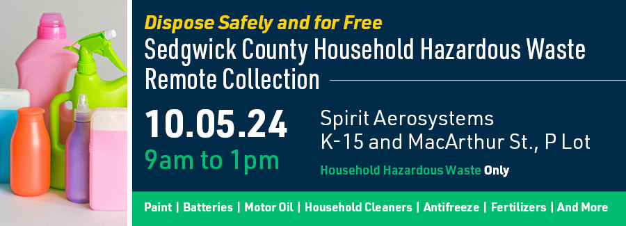 Household Hazardous Waste Remote Collection Oct 5, 2024