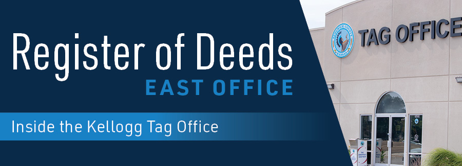 Register of Deeds East Office - Inside the Kellogg Tag Office