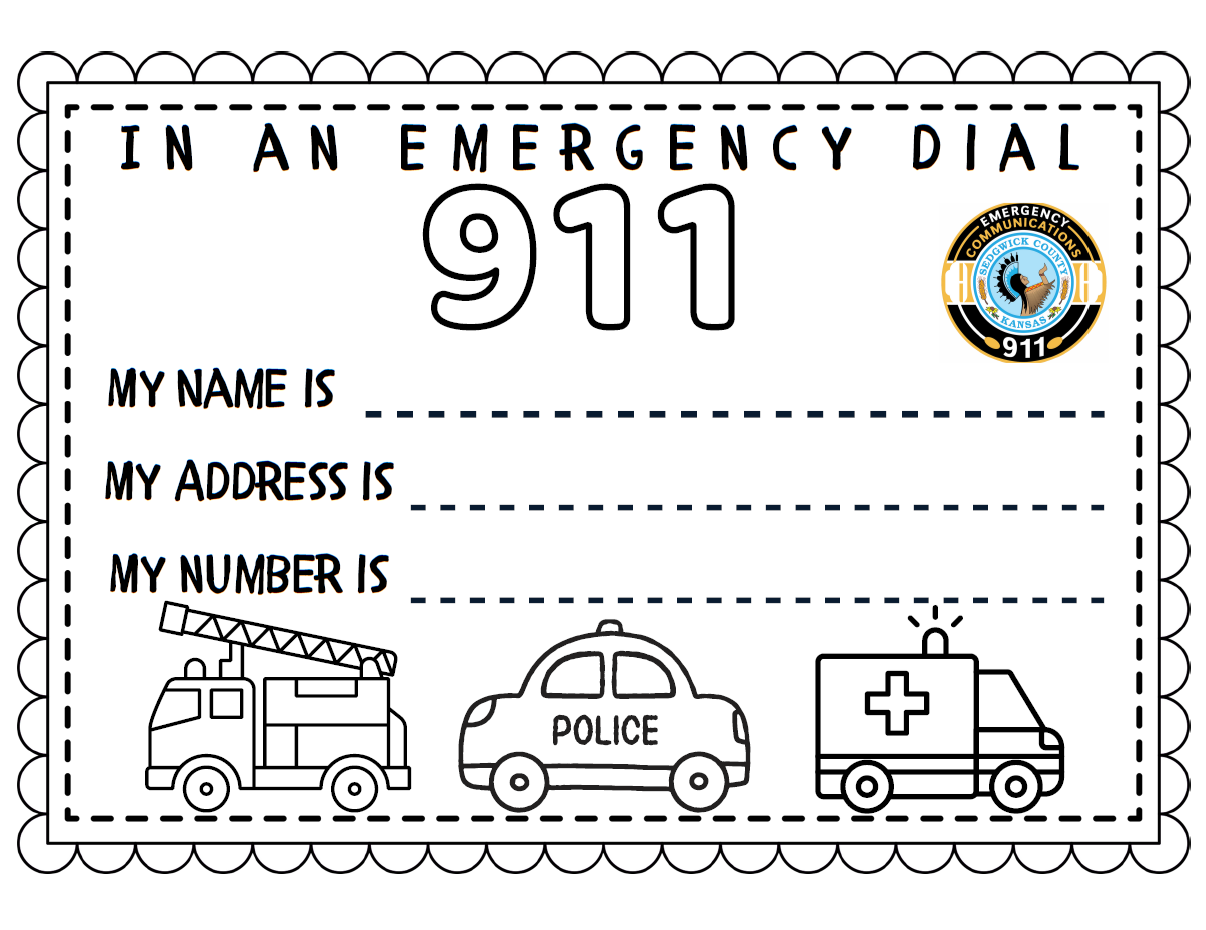 Address and Phone Number Sheet